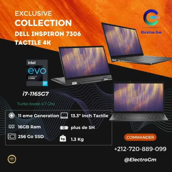 Dell Inspiron i7-1165G7, 16/256, Tactile 4K