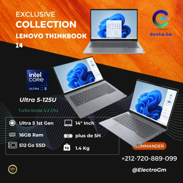 Lenovo ThinkBook 14 G7 IML Ultra 5 - 16/512
